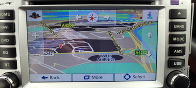 2006 Hyundai Santa Fe Radio/dvd/satnav Combi