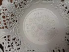 Guerrini White Decorative Round Metal Bowls Signed Made In Italy Filigree — photo 4