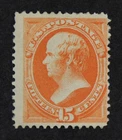 CKStamps: US Stamps Collection Scott#189 15c Webster Mint H OG Gum Disturb