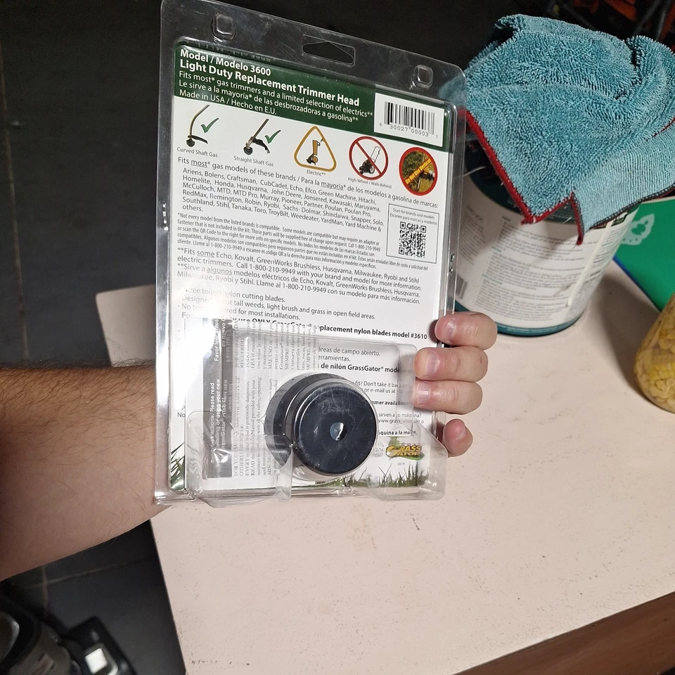 Grass Gator Light Duty Replacement Trimmer Head Model 3600 Made in the USA - Image 4 of 4