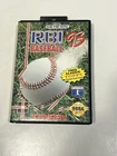 R.B.I. Baseball '93 (Sega Genesis, 1993) Complete CIB w/Manual NO CARDS Tested