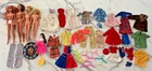 Vintage 1960s Barbie Francie Skipper Topper Dawn Dolls, Clothes Accessories LOT