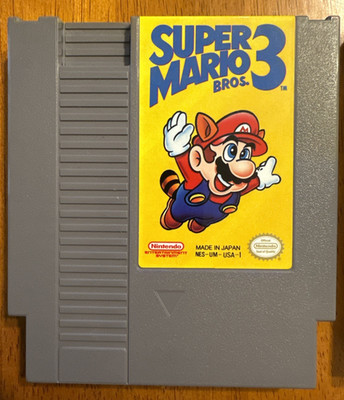 Super Mario Brothers Bros 3 - NES Nintendo (Tested & Authentic)