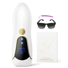 Epilatore Luce Pulsata IPL  Epilazione Laser 9 Livelli Raffreddamento a Ghiaccio