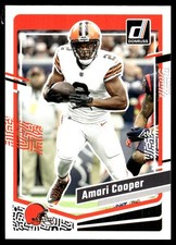 Amari Cooper 2023 Donruss #64 Browns NFL READ FREE SHIPPING AutographDen