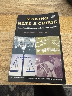 Making Hate a Crime : From Social Movement to Law Enforcement