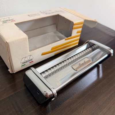 Marcato Atlas 150 Bigoli Pasta Cutter Attachment Vintage Made in Italy with Box