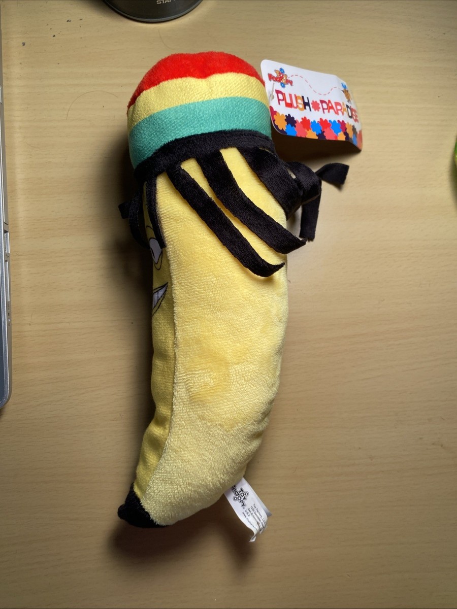 Plush Paradise Smiling Rasta Banana Plush Toy 10” Jamaican New | eBay