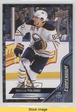 2016-17 Upper Deck Compendium Blue Marcus Foligno #39 READ er4