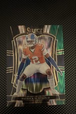 2025 Panini Select - Premier Level Patrick Surtain II #111 Black & Green...