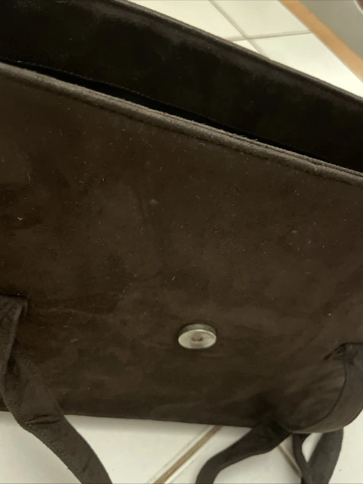 Rafe New York 棕色麂皮绒钱包单肩包 — 第 3/4 张图片