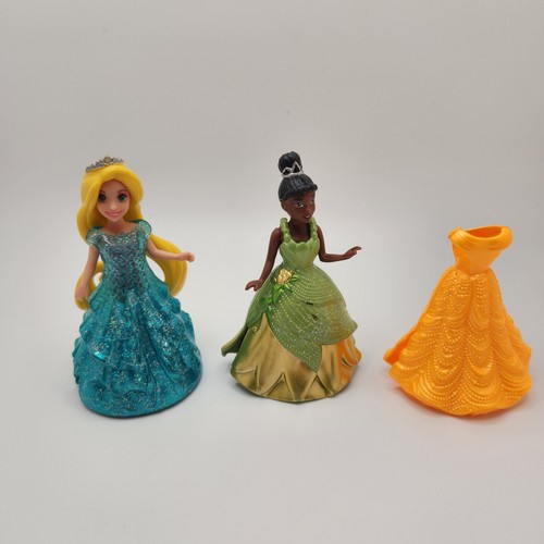 Lote de Clip Mágico Princesa Disney Polly Pocket Rapunzel y Tiana - Imagen 3 de 4