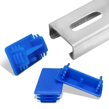 50 Packs 1-5/8" x 13/16" & 7/8" Secure-Snap Strut Channel End Caps - Effortle...