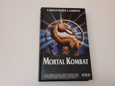 Mortal Kombat 1995 Uncut VHS German PAL VMP Video Hartbox mit LED Blinklicht