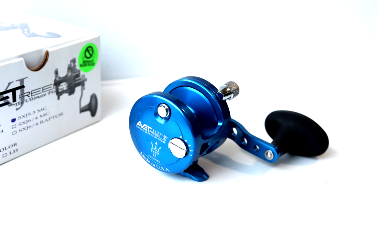 Avet SXJ5.3 MC G2 NGP Single Speed Lever Drag Reel - Right Hand