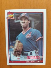 1991 Topps Efrain Valdez 