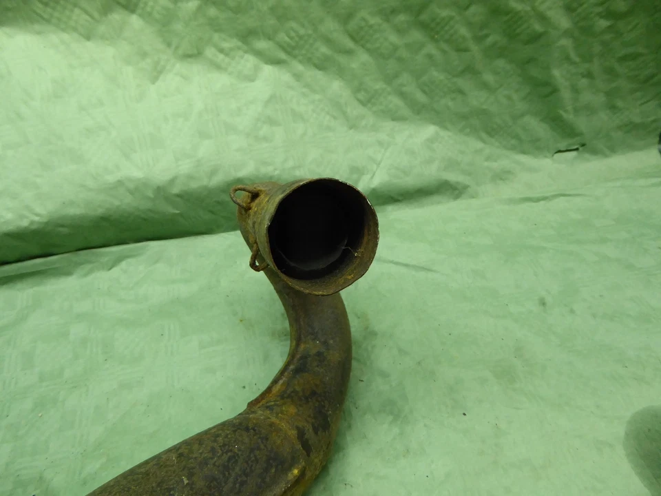 Exhaust Manifold 1982 Cagiva RX 125 1981 1982 (Air Cooler Engine) - Image 3 of 4