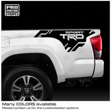 Toyota Tacoma 2016-2023 Bed Side Trd Sport Style Graphic Decalschoose Color