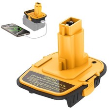 DM18D Converter Compatible with Dewalt 20V Battery  Milwaukee 18V Battery