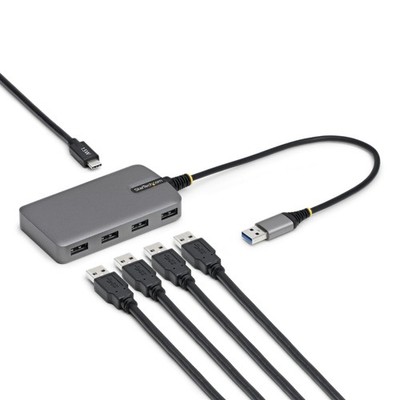 Startech.Com - Hub - 4 X Usb 3.2 Gen 1 + 1 X Usb-C + 1 X Usb-A 3.2 ... NEW