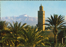 Marruecos - Marruecos - Marrakech - Marrakech - Koutoubia y Alto Atlas