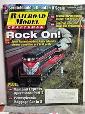Railroad Model Craftsman - March 2020 - Scatchbuild a Depot in O Scale