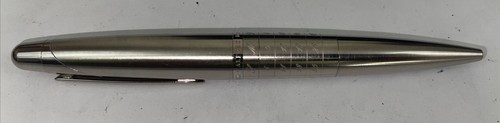 DUNHILL AD2000 Series Hairline Gold Ballpoint Pen with Box NY2994 - Picture 5 of 12