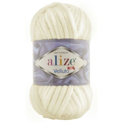 Alize Velluto Turkish SOFTLY YARN WITH CHENILLE TEXTURE 3.5OZ/100GR  74.3YD/68M