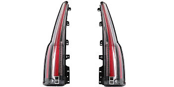 Tail Lights LED Fit Chevrolet Tahoe Suburban 2015-2020 Rear Lamps Escalade Style - Picture 4 of 13