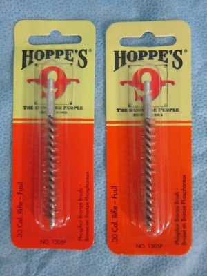 Hoppe's .30 Cal. Rifle Fusil l Phospher Bronze Brush #1305P - lot of 2