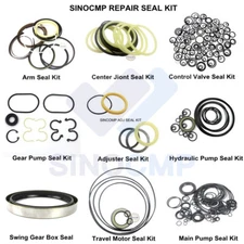 SINOCMP Arm Boom Bucket Seal Kit For Hitachi EX200-3 4369914 4369901 4369890