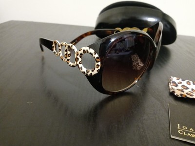 Joan Rivers Classic Collection Sunglasses Brown Tortoise  display picture 1