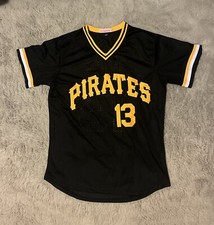 Mitchell & Ness Black MLB Pittsburgh Pirates Ke'Bryan Hayes Pullover Jersey