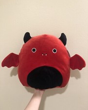 ORIGINAL NON-FLIP Halloween Dante Red Devil Squishmallow 12 NWT Kellytoys