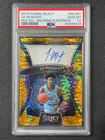 JA MORANT PSA 10 2019 PANINI SELECT NEON ORANGE PULSAR PRIZM ROOKIE AUTO RC /35