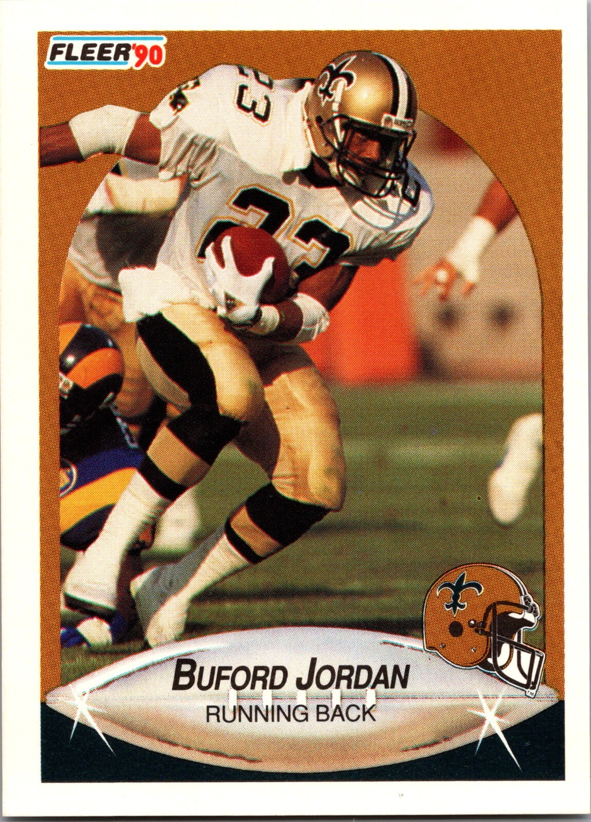 1990 Fleer - #191 Buford Jordan (RC)