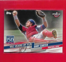 2019 Topps Opening Day 150 Years of Fun Gary Carter Card, Montréal Expos #YOF-11