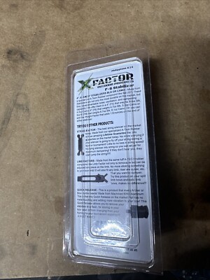 Stabilisateur De Chasse à L'arc X-Factor – 6 Pouces – Noir – Poids 4.7 Oz – Neuf (boîte Ouverte)