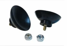 Replacement Cups, EZ Reacher Accessory Tips, Rubber With Locknuts, Outdoor Use