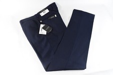Lauren Ralph Lauren Mens Wool Dress Pants New 38 44 Navy Blue Solid Classic Fit