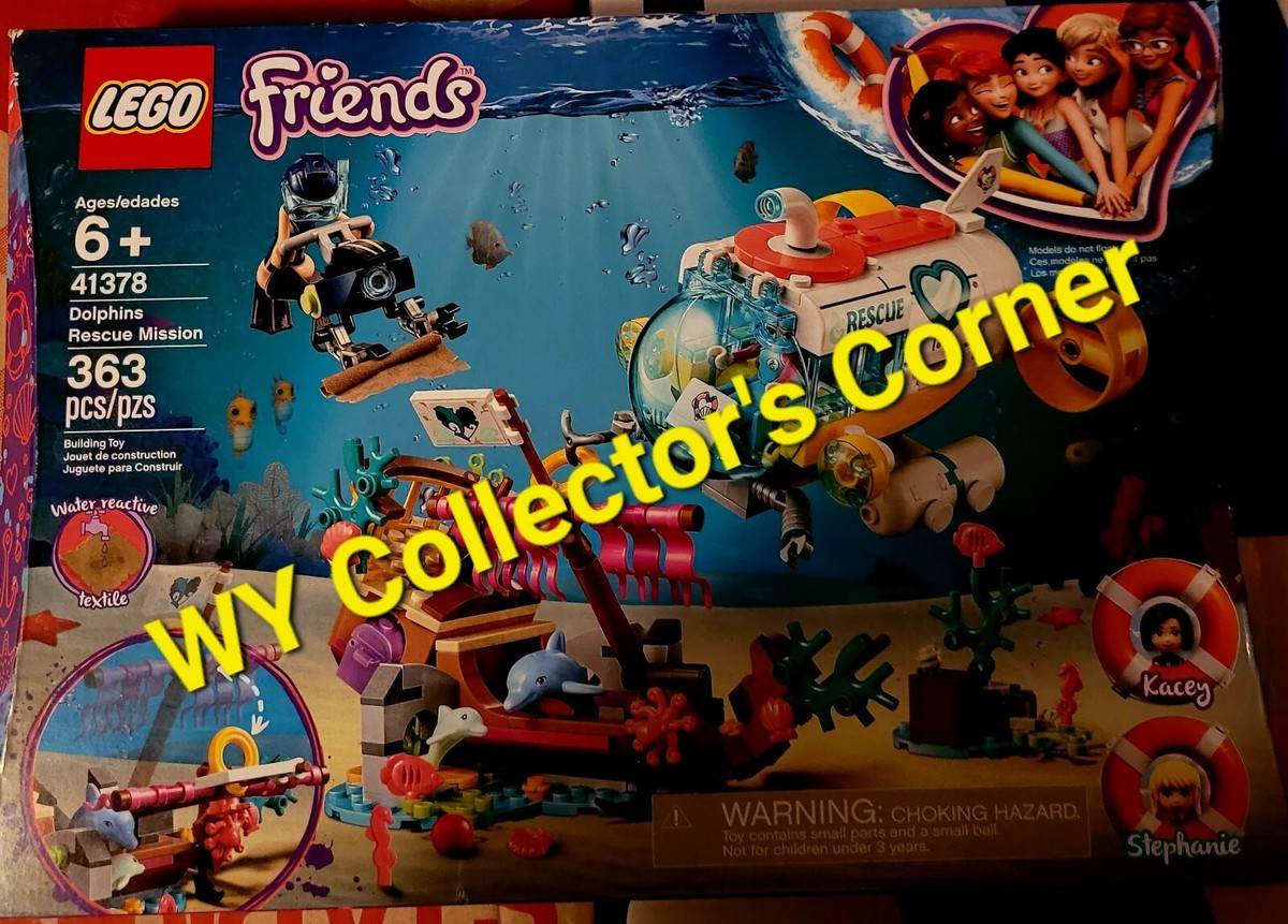 Retired LEGO Friends Set 41378 Dolphins Rescue Mission New Factory Sealed