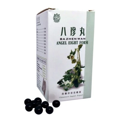 SHAO WU, CHINATUREL IMPORT EXPORT, HOLLAND荷兰仲景堂绍武牌 Ba Zhen Wan - Angel Eight Form - Auténtica fórmula herbal TCM - Shao Wu