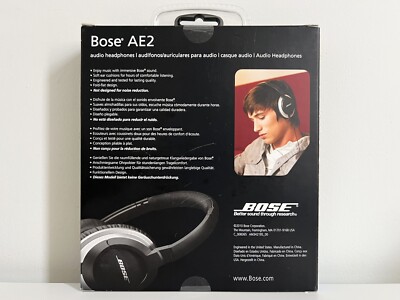 Bose AE2 Over Ear Wired Headphones - Black/Silver for sale online