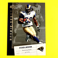 Steven Jackson 2006 Upper Deck Rookie Debut Card #91 NFL St. Louis Rams. rookie card picture