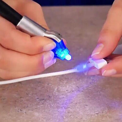 DIY 5 Second Glass Welding Compound Glue UV Light Quick Fix Liquid Repair AHS