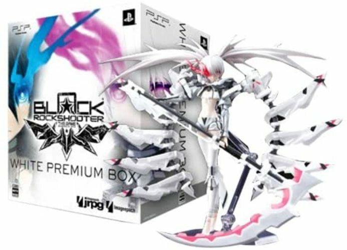 PlayStation Portable - 【新品訳あり(箱きず・やぶれ)】 BLACK　ROCK SHOOTER THE GAME ホワイトプレミアムBOX　PSP BLACK ROCK SHOOTER THE GAME White Premium BOX JP