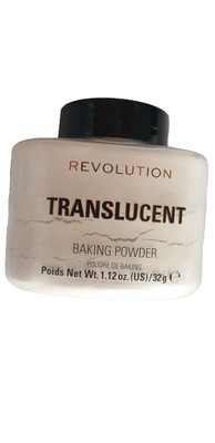Makeup Revolution Loose Baking Powder Translucent Long Lasting Coverage 1.12 oz