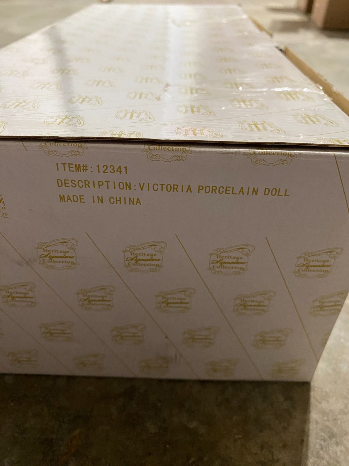 Heritage Signature Collection Victoria Porcelain Doll #12341 - NRFB