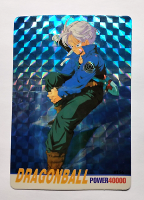 1999 DRAGON BALL Z Card #156 TRUNKS FUTURE VTG Foil | eBay
