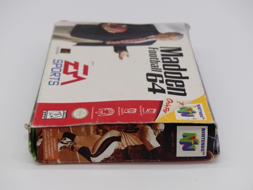Authentic Box Only Madden Football 64 N64 Nintendo 64 No Game - Picture 4 of 6